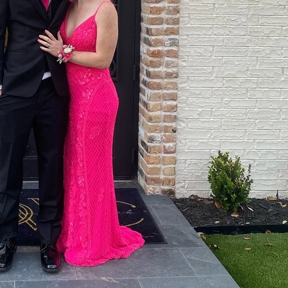 Sherri Hill | Dresses | Hot Pink Sherri Hill Dress | Poshmark